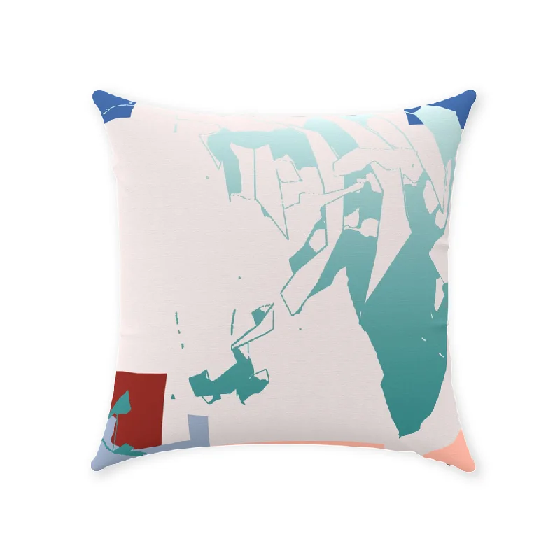 Beach Futures Throw Pillow