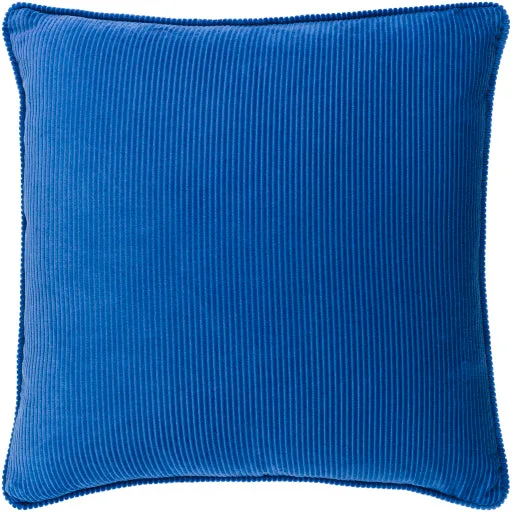 Corduroy Dark Blue Pillow