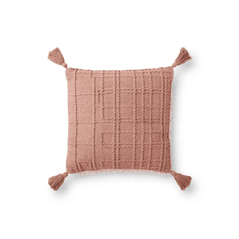 Hand Woven Rose Pillow