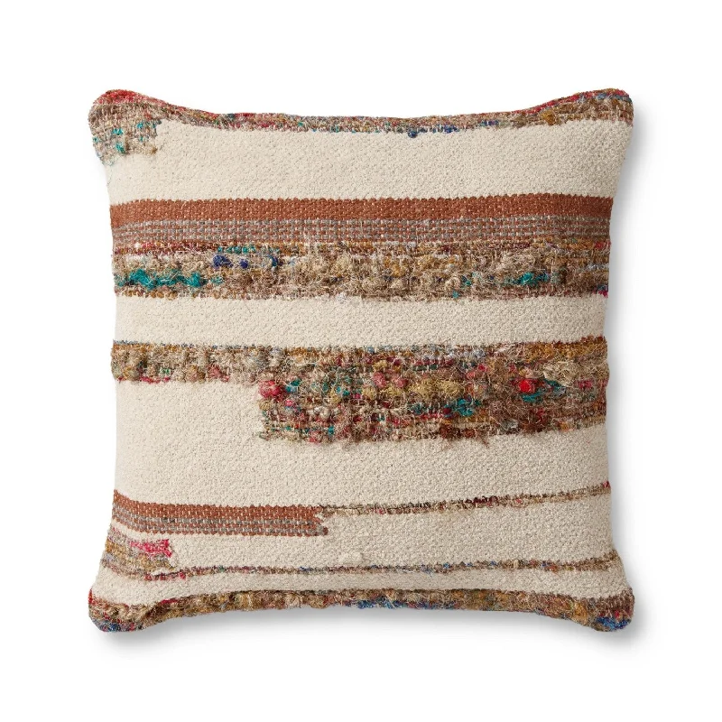 Handcrafted Ivory / Multi Pillow