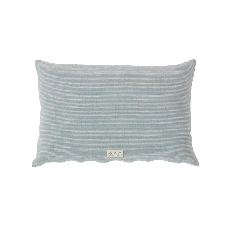 Kyoto Cushion in Dusty Blue