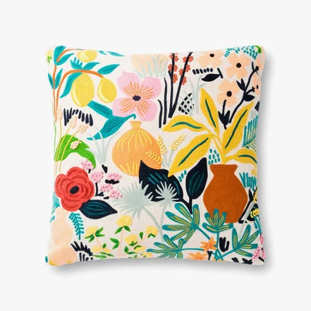 Natural & Multi Pillow Cover