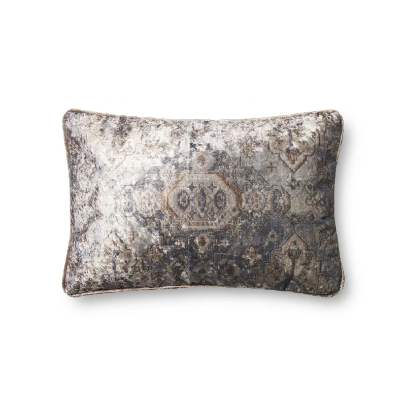 Silver Multi Color Pillow - Open Box