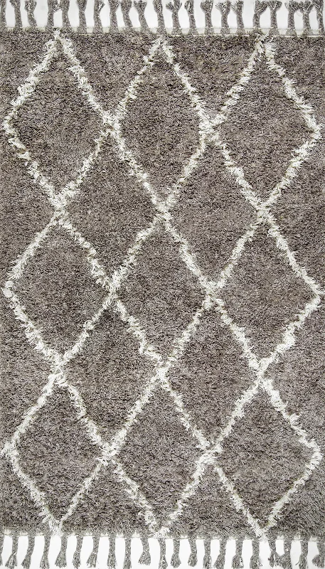 Adair Shag Rug | Grey