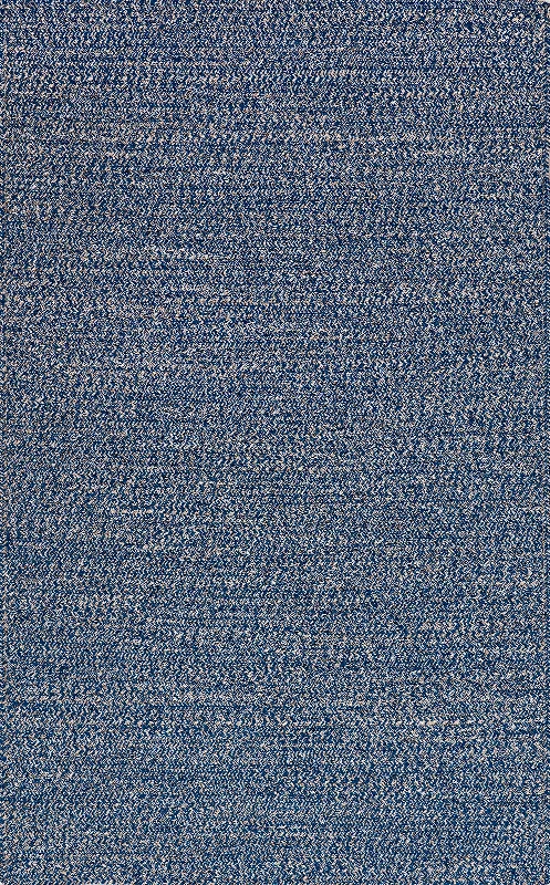 Beretta Braided Cotton Rug | Blue