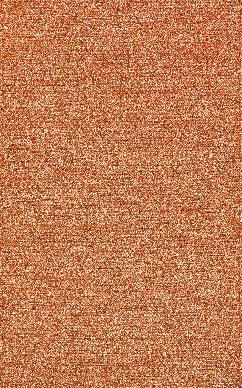 Beretta Braided Cotton Rug | Orange