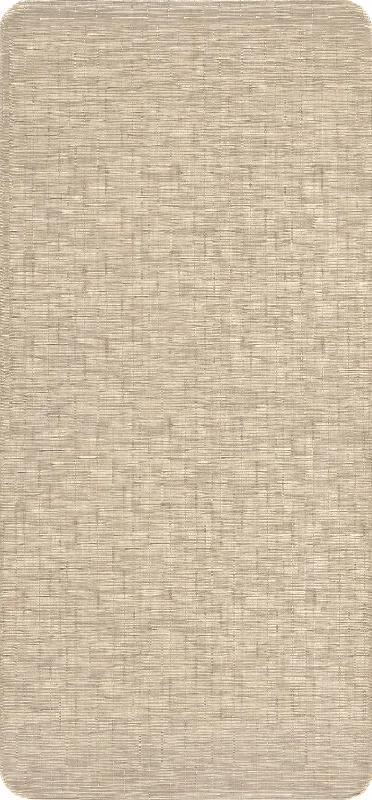 Crosshatched Woven Anti-Fatigue Mat | Beige