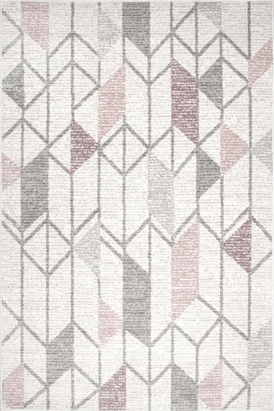 Cubist Trellis Rug | Beige