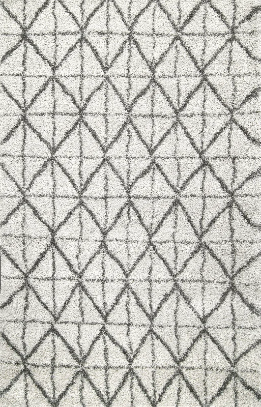 Diamond Tiles Rug | Ivory