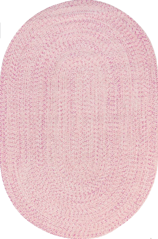 Everywhere Hand-Braided Indoor/Outdoor Rug | Pink