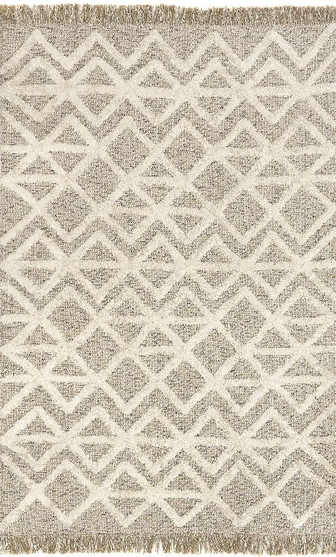 Giacinta Jute Trellis Rug | Natural