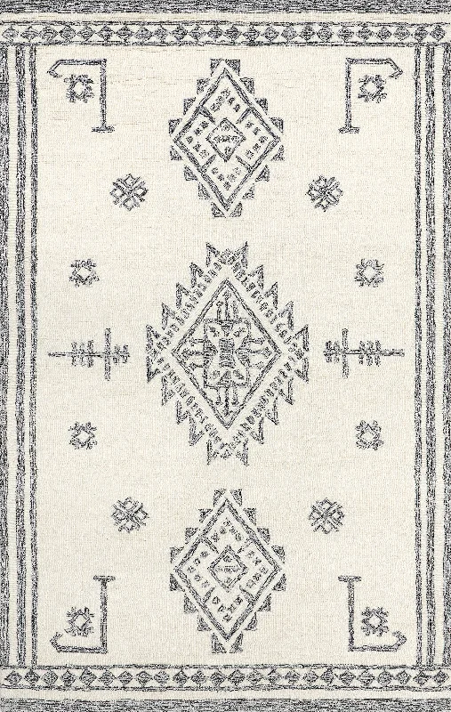 Graziosa Wool Modern Rug | Ivory