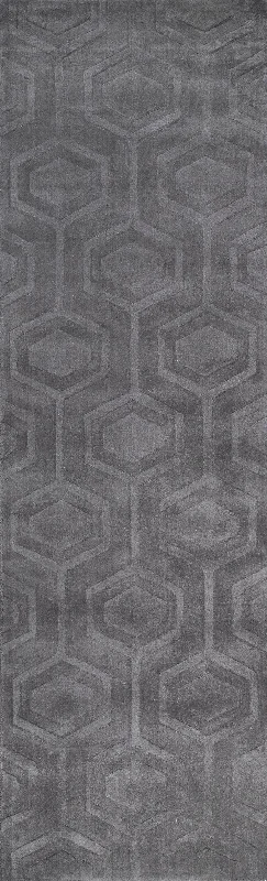 Honeycomb Rug | Grey