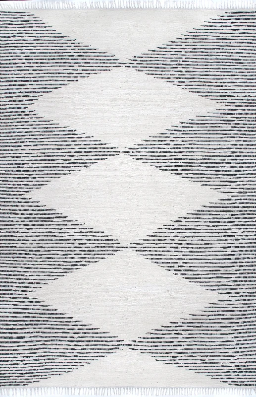 Lined Diamonds Rug | Ivory