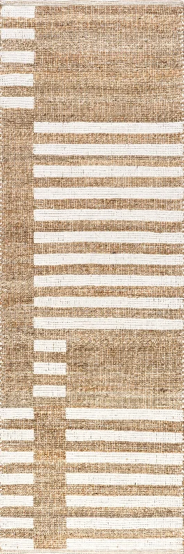 Marybeth Wavering Stripes Rug | Natural