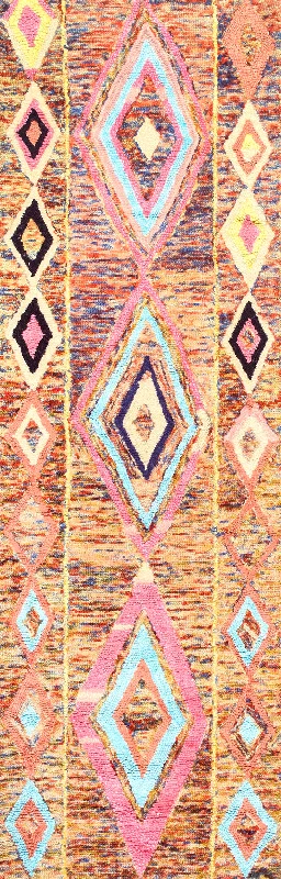 Moroccan Diamond Rug | Multicolor