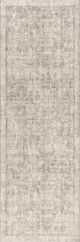 Morristown Antiqued Jute-Blend Rug | Grey