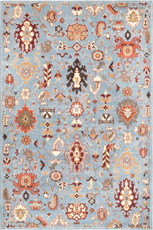 Oriental Garden Rug | Blue