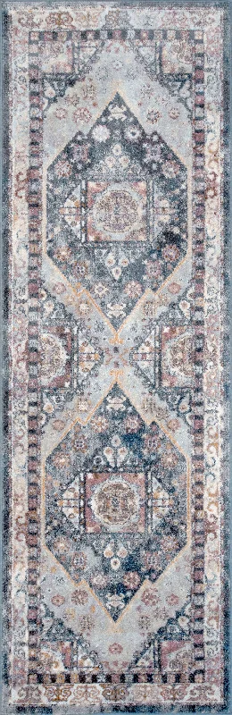 Paneled Ornament Rug | Multicolor