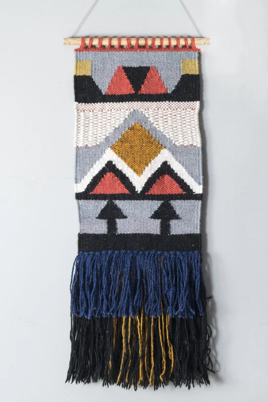 Textured Tribal Tassel | Multicolor