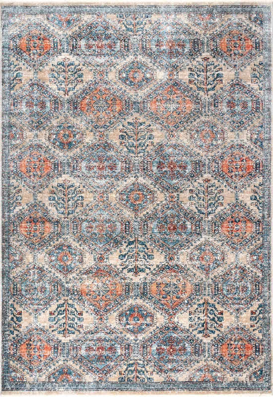 Tribal Trellis Rug | Grey