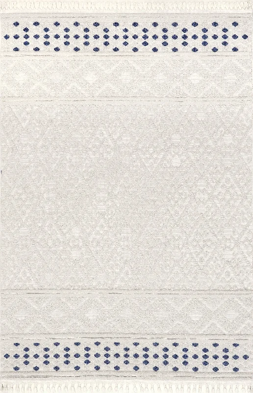 Valetta Casual Trellis Rug | Beige