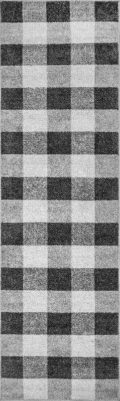 Virginia Buffalo Plaid Rug | Grey