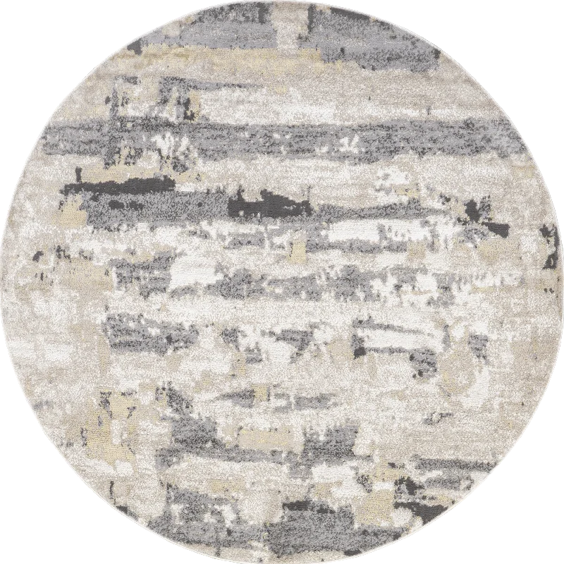 Vivian Mottled Abstract Rug | Beige