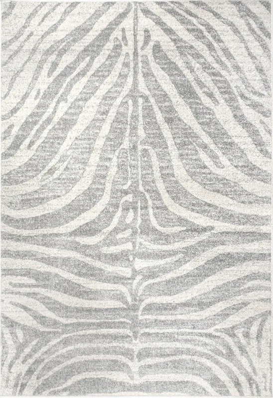 Zebra Stripes Rug | Grey