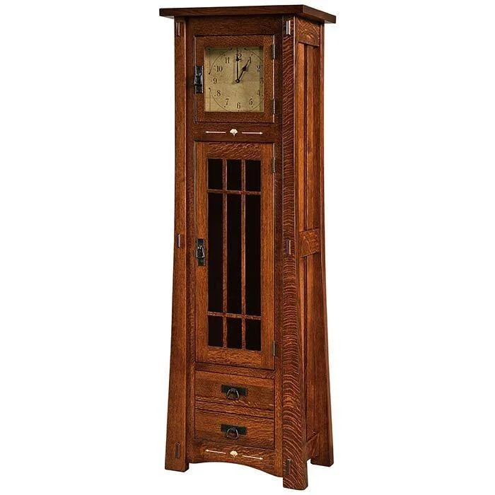 Morgan Solid Wood Amish Floor Clock