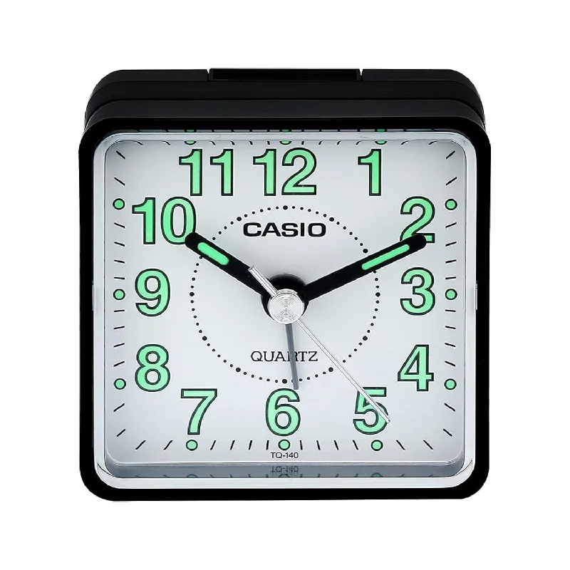 Tq-140-1B Tq140 Travel Alarm Clock - Black