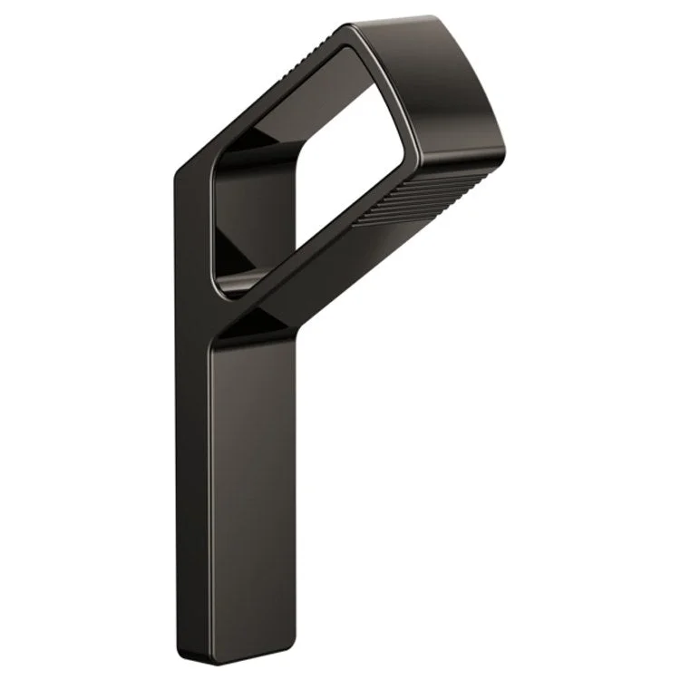 Robe Hook Kintsu Brilliance Black Onyx 4-1/4 Inch 2-1/8 Inch Wall Mount Metal