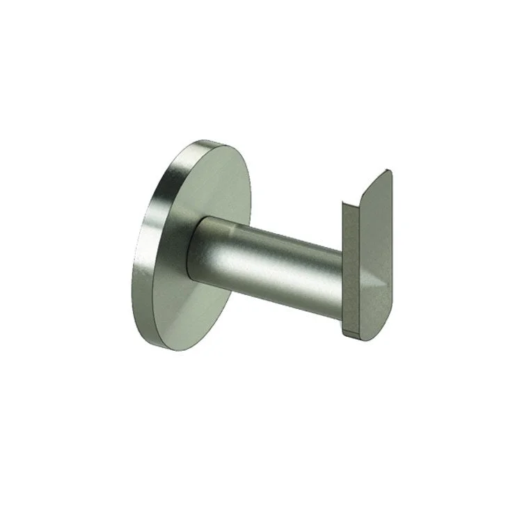 Robe Hook Arpeggio Single Polished Chrome 2-7/16 Inch Height 2-1/5 Inch Extension from Wall Concealed Brass