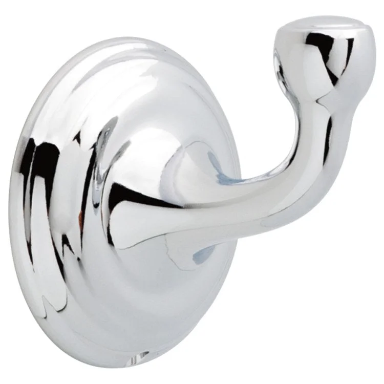 Robe Hook Windemere Single Chrome 2-1/2 Inch 2-5/16 Inch Wall Mount Metal