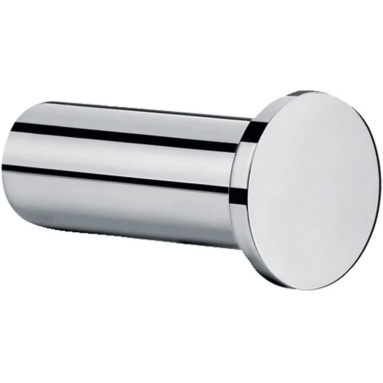 Towel Hook Logis Single Chrome 1-1/2 Inch Wall Mount Brass/Metal