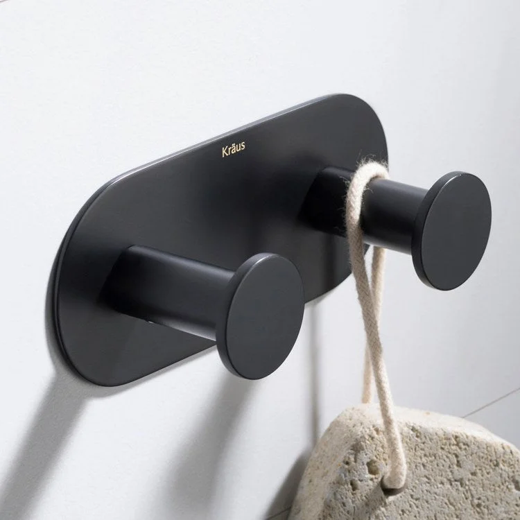 Elie Bathroom Double Robe and Towel Hook