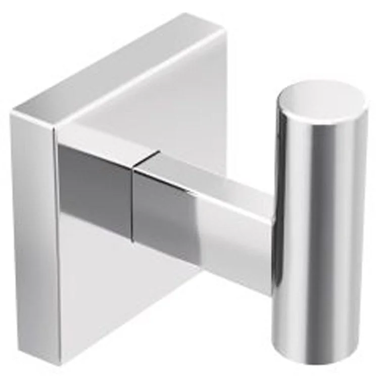 Robe Hook Triva Single Chrome 2-5/16 Inch 2-1/4 Inch Concealed Screw Zinc