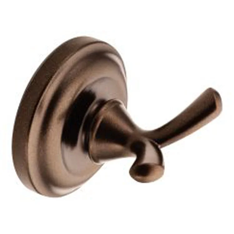 Robe Hook Madison Double Old World Bronze 2-3/4 Inch 2-7/8 Inch Concealed Screw Zinc