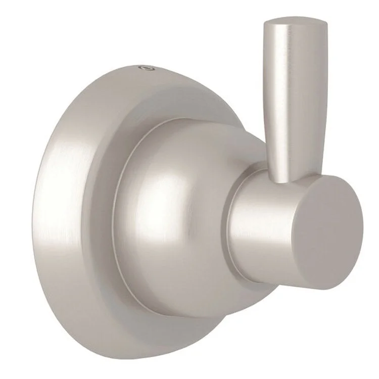 Robe Hook Holborn Single Satin Nickel 2-1/4 Inch 1-1/4 Inch Wall Mount Brass