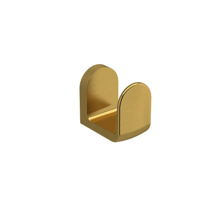 Robe Hook Ciclo Brushed Gold 2-1/8 Inch 2-1/8 Inch Zinc