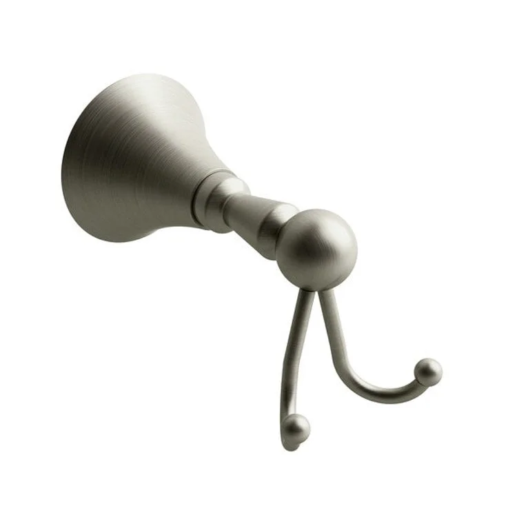 Robe Hook Hudson Brushed Nickel Zinc