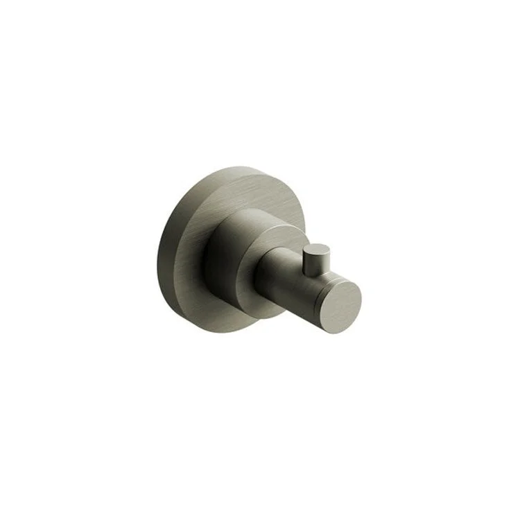 Robe Hook Star Brushed Nickel 2-3/8 Inch 2-1/2 Inch Zinc