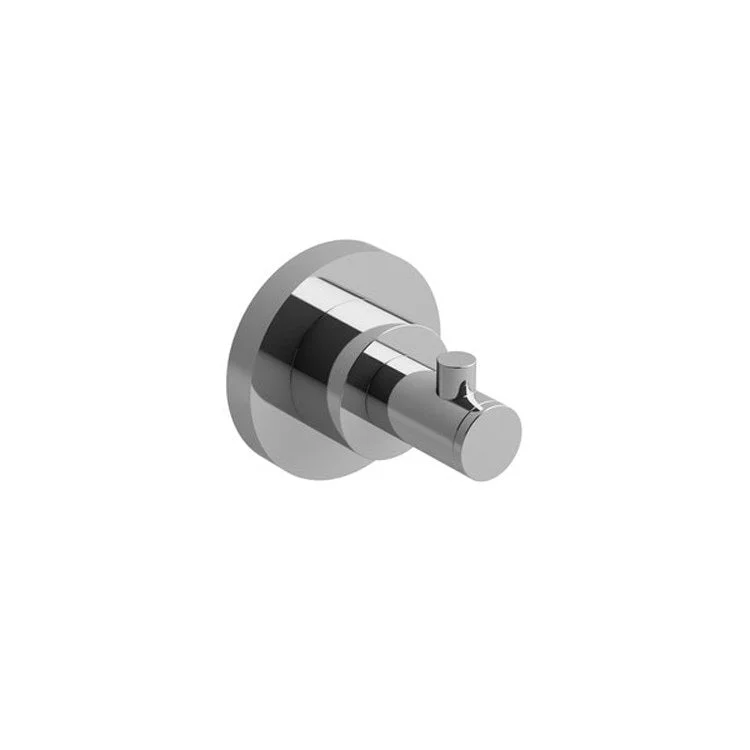 Robe Hook Star Chrome 2-3/8 Inch 2-1/2 Inch Zinc