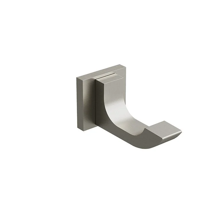 Robe Hook Zendo Brushed Nickel 1-7/8 Inch 3-5/8 Inch Zinc