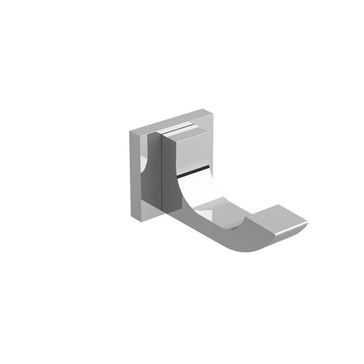 Robe Hook Zendo Chrome 1-7/8 Inch 3-5/8 Inch Zinc