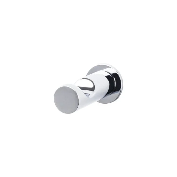 Hopewell Single Robe Hook - Polished Chrome