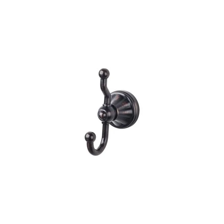 Hudson Double Robe Hook - Tuscan Bronze