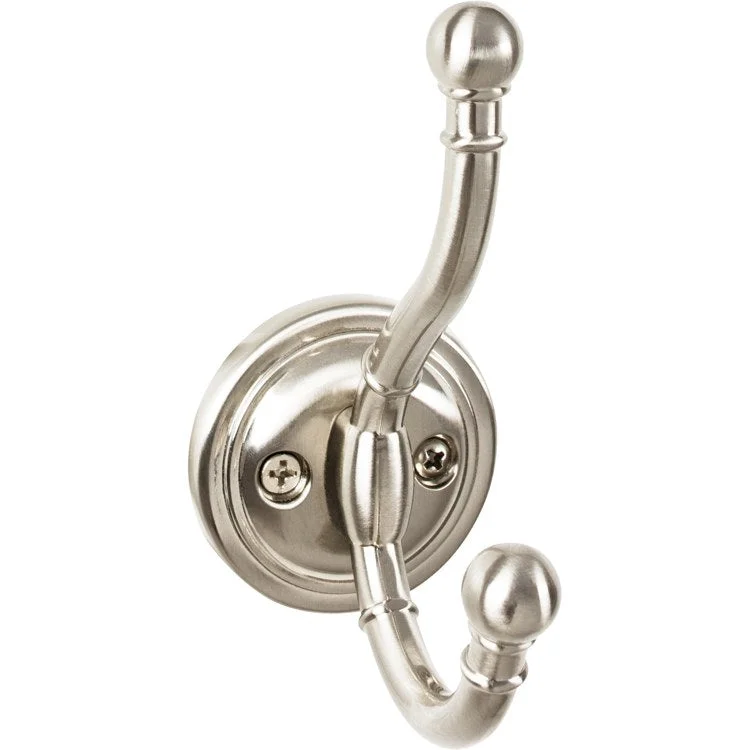 Hook Ryland Hooks Kara Brushed Satin Nickel 3-1/8 Inch Extension Zinc Alloy