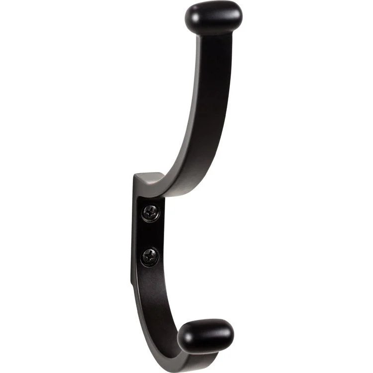 Hook Ryland Hooks Hillmont Flat Black 3-3/8 Inch Extension Zinc Alloy