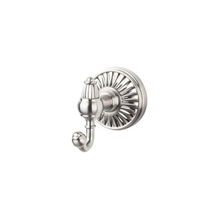 Tuscany Double Robe Hook - Brushed Satin Nickel